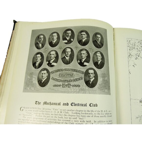 1925 University of Toronto Yearbook Antique Book Torontonensis - Picture 10 of 16